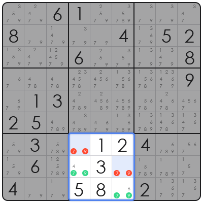 advanced sudoku methods
